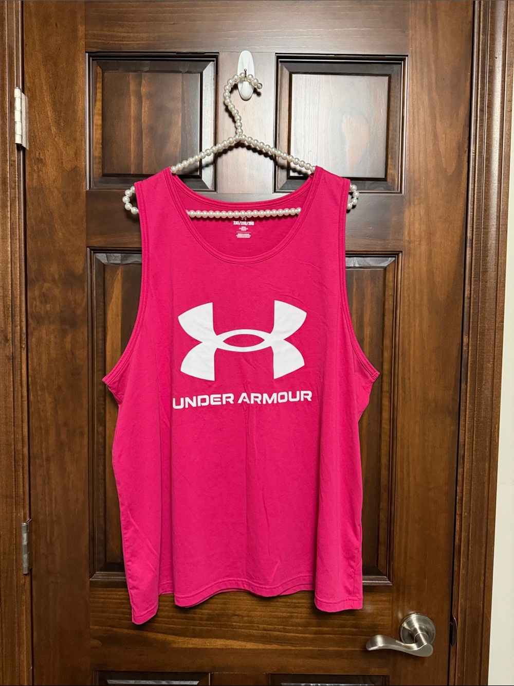 Under Armour Bright Pink Women's Logo Tank Top